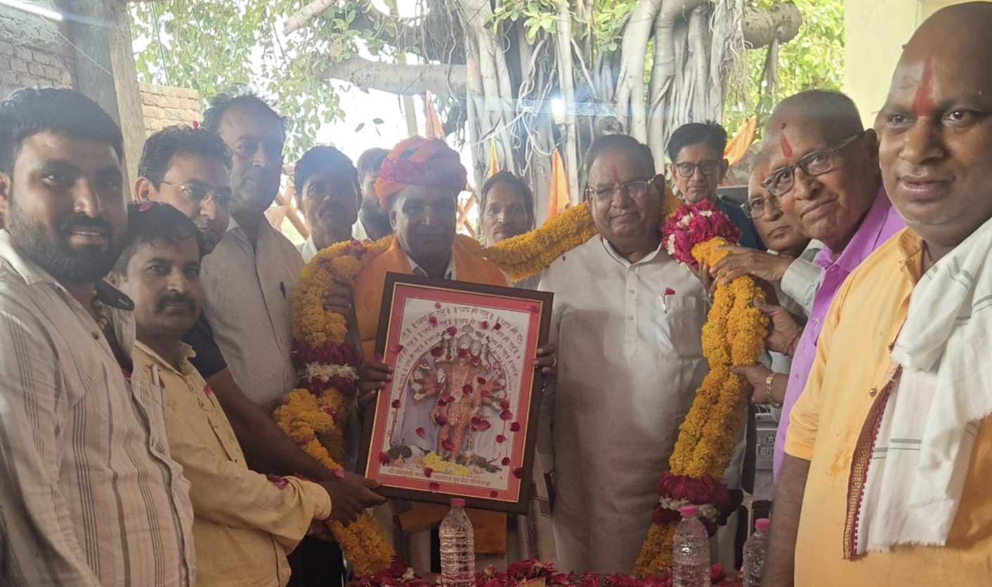 जिलाध्यक्ष अशोक बाहेती का हुआ सम्मान